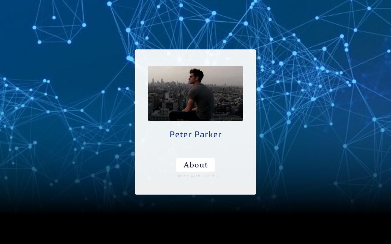 Carrd profile picture for @parker